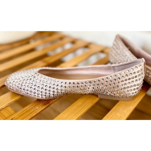 Steve Madden Marli Rhinestone Embellished Ballet Flats - Picture 7 of 10